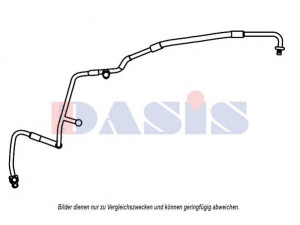 AKS DASIS 885833N aukšto slėgio linija, oro kondicionavimas 
 Oro kondicionavimas -> Žarnelės/vamzdeliai
1117414, 1117513, 1121716, 1139419