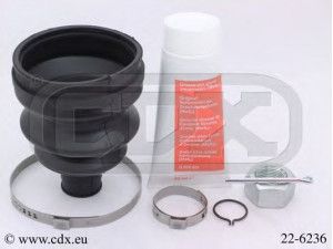 CDX 22-6236 gofruotoji membrana, kardaninis velenas 
 Ratų pavara -> Gofruotoji membrana