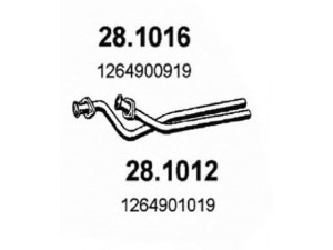 ASSO 28.1016 išleidimo kolektorius 
 Išmetimo sistema -> Išmetimo vamzdžiai
1264900919