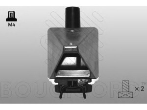 BOUGICORD 155077 ritė, uždegimas 
 Kibirkšties / kaitinamasis uždegimas -> Uždegimo ritė
0001500480