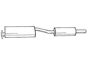 AKS DASIS SG25491 vidurinis duslintuvas