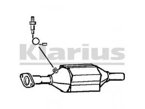 KLARIUS 311383 katalizatoriaus keitiklis 
 Išmetimo sistema -> Katalizatoriaus keitiklis
46420226, 46478898, 46480738, 46420226