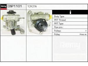 DELCO REMY DSP1101 hidraulinis siurblys, vairo sistema 
 Vairavimas -> Vairo pavara/siurblys