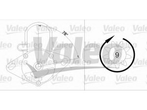 VALEO 455737 starteris 
 Elektros įranga -> Starterio sistema -> Starteris
31200-P1J-E01, 31200-P1J-E03, 31200-P1J-S010