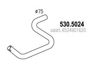 ASSO 530.5024 išleidimo kolektorius
6524901620