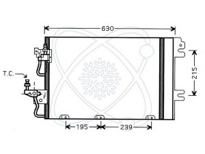 ELECTRO AUTO 30O0032 kondensatorius, oro kondicionierius 
 Oro kondicionavimas -> Kondensatorius
1850096, 93178958