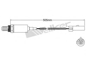 WALKER PRODUCTS 250-21005 lambda jutiklis 
 Variklis -> Variklio elektra
MD073036, MD 089922, MD 117240