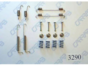 CARRAB BRAKE PARTS 3290 priedų komplektas, stabdžių trinkelės 
 Stabdžių sistema -> Būgninis stabdys -> Dalys/priedai