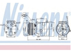 NISSENS 89435 kompresorius, oro kondicionierius 
 Oro kondicionavimas -> Kompresorius/dalys
2763000Q0J, 2763000Q1B, 2763000Q1D