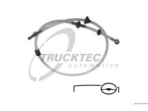 TRUCKTEC AUTOMOTIVE 02.36.032 vakuumo žarna, stabdžių stiprintuvas
124 430 0929