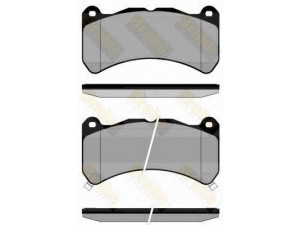 Brake ENGINEERING PA1838 stabdžių trinkelių rinkinys, diskinis stabdys 
 Techninės priežiūros dalys -> Papildomas remontas
044650W120, 044650W120