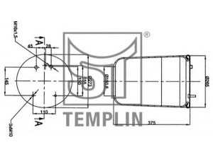 ST-TEMPLIN 04.060.6106.270 dėklas, pneumatinė pakaba
513 982, 513 982