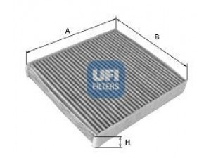 UFI 54.227.00 filtras, salono oras 
 Filtrai -> Oro filtras, keleivio vieta
272779683R