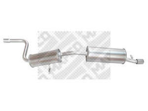 MAPCO 30021 galinis duslintuvas 
 Išmetimo sistema -> Duslintuvas
5 653 363, 5 890 529, 5 967 740