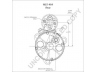 PRESTOLITE ELECTRIC MS1-464 starteris
V1115303, 5257544, CV5296, CV65430