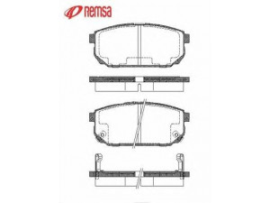 METZGER 1042.02 stabdžių trinkelių rinkinys, diskinis stabdys 
 Techninės priežiūros dalys -> Papildomas remontas
58302-3ED00, 58302-3EE00