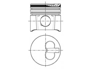 NÜRAL PI2801100DP STD stūmoklis