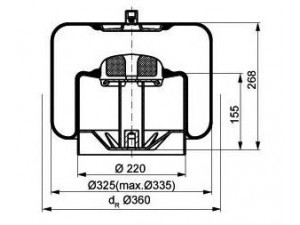 PE Automotive 084.110-13A dėklas, pneumatinė pakaba
942 320 37 21