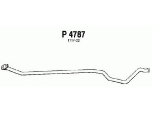 FENNO P4787 išleidimo kolektorius 
 Išmetimo sistema -> Išmetimo vamzdžiai
1717-Q2