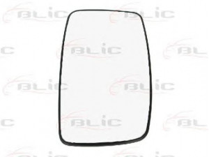 BLIC 6102-02-1231955P veidrodėlio stiklas, išorinis veidrodėlis 
 Kėbulas -> Keleivių kabina -> Veidrodėlis
8151 KG, 8151LJ