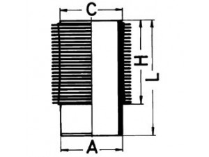 KOLBENSCHMIDT 89074110 cilindro įvorė