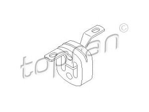 TOPRAN 107 224 laikantysis rėmas, duslintuvas 
 Išmetimo sistema -> Surinkimo dalys -> Atskiros surinkimo dalys -> Gnybtas
8D0 253 144, 8D0 253 144K, 8D0 253 144R