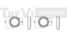 TREVI AUTOMOTIVE WB1536 rato guolio komplektas 
 Ašies montavimas/vairavimo mechanizmas/ratai -> Rato stebulė/montavimas -> Rato guolis
335024, 335030, 335024, 335030