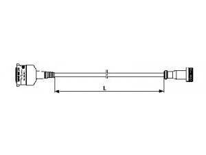 WABCO 449 412 040 0 sujungimo laidas, ABS