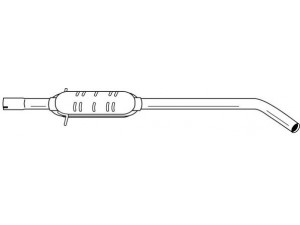 AKS DASIS SG50477 vidurinis duslintuvas