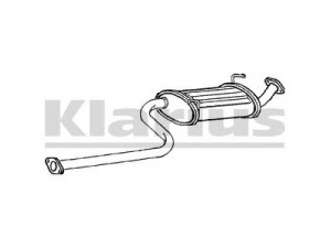 KLARIUS 250554 vidurinis duslintuvas 
 Išmetimo sistema -> Duslintuvas
2865002220, 2870005350