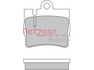 METZGER 1170460 stabdžių trinkelių rinkinys, diskinis stabdys 
 Techninės priežiūros dalys -> Papildomas remontas
003 420 0620, 003 420 1920, 004 420 9420