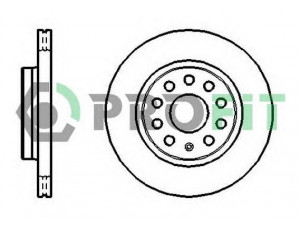 PROFIT 5010-1165 stabdžių diskas 
 Dviratė transporto priemonės -> Stabdžių sistema -> Stabdžių diskai / priedai
1325772080, 1331301080, 1340179080