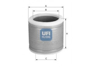 UFI 27.843.00 oro filtras 
 Filtrai -> Oro filtras
9401445638, 9401445638, 1445-63