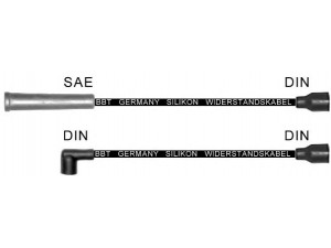 BBT ZK1037 uždegimo laido komplektas 
 Kibirkšties / kaitinamasis uždegimas -> Uždegimo laidai/jungtys