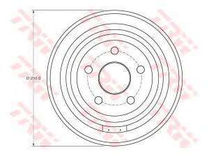 TRW DB4407 stabdžių būgnas 
 Stabdžių sistema -> Būgninis stabdys -> Stabdžių būgnas
4509676