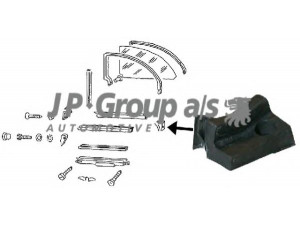 JP GROUP 8186101270 tarpiklis, šoninis langas 
 Kėbulas -> Keleivių kabina -> Durų langas/šoninis langas
151847357A