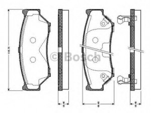 BOSCH 0 986 TB2 211 stabdžių trinkelių rinkinys, diskinis stabdys 
 Techninės priežiūros dalys -> Papildomas remontas
55200 56870 000, 55200 65D00 000