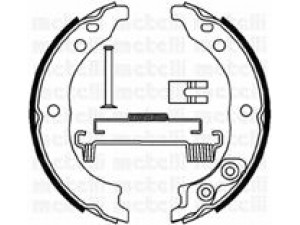 METELLI 53-0089K stabdžių trinkelių komplektas, stovėjimo stabdis 
 Stabdžių sistema -> Rankinis stabdys