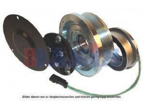 AKS DASIS 852258N magnetinė sankaba, oro kondicionieriaus kompresorius