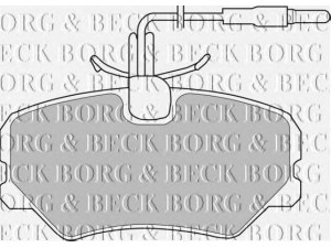 BORG & BECK BBP1105 stabdžių trinkelių rinkinys, diskinis stabdys 
 Techninės priežiūros dalys -> Papildomas remontas
4250.78, 425055, 425078, 425087
