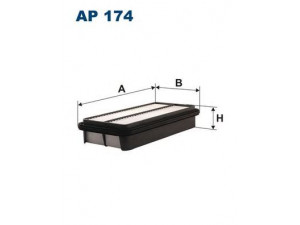 FILTRON AP174 oro filtras 
 Filtrai -> Oro filtras
1378057B00