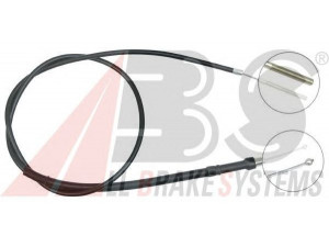 A.B.S. K11256 trosas, stovėjimo stabdys 
 Stabdžių sistema -> Valdymo svirtys/trosai
8937898