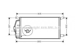 AVA QUALITY COOLING CT5031 kondensatorius, oro kondicionierius