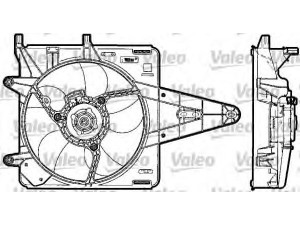 VALEO 698517 elektrovariklis, raditoriaus ventiliatorius 
 Aušinimo sistema -> Radiatoriaus ventiliatorius
46449133