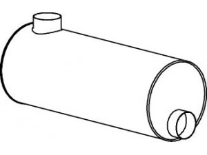 DINEX 18315 vidurinis / galinis duslintuvas
660810-2