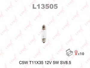 LYNXauto L13505 lemputė
0417337-00, 0864935, 07 11 9 978 340