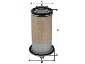 UNIFLUX FILTERS XA3071 oro filtras