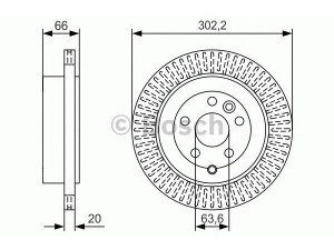 BOSCH 0 986 479 U44 stabdžių diskas 
 Dviratė transporto priemonės -> Stabdžių sistema -> Stabdžių diskai / priedai
LR001019, LR001019