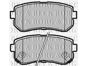 BORG & BECK BBP2104 stabdžių trinkelių rinkinys, diskinis stabdys 
 Techninės priežiūros dalys -> Papildomas remontas
58302-1KA30, 583021HA10, 583021JA30