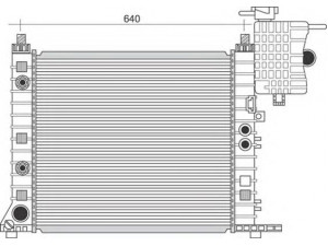 MAGNETI MARELLI 350213945000 radiatorius, variklio aušinimas 
 Aušinimo sistema -> Radiatorius/alyvos aušintuvas -> Radiatorius/dalys
638.501.2101, 6385012101